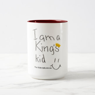 Caneca De Café Em Dois Tons Filho do Rei