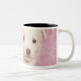 Caneca De Café Em Dois Tons Filhote de cachorro 5