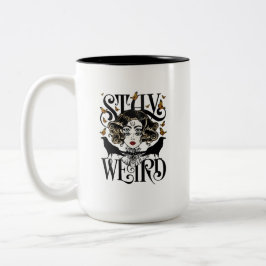 Caneca De Café Em Dois Tons Fique Estranho