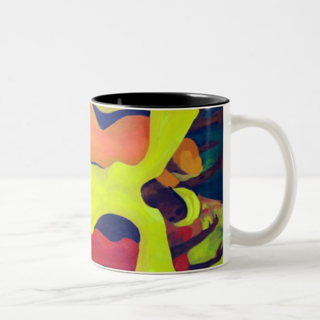 Caneca De Café Em Dois Tons Firedancer (Direita)