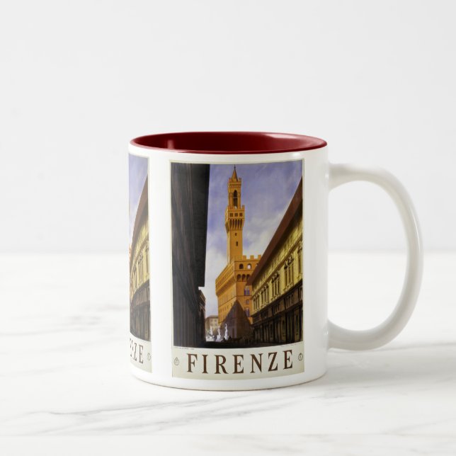 Caneca De Café Em Dois Tons Firenze (Direita)