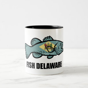 Caneca De Café Em Dois Tons Fish Delaware