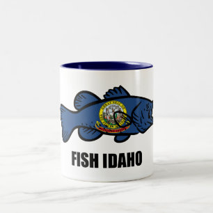 Caneca De Café Em Dois Tons Fish Idaho