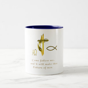 Caneca De Café Em Dois Tons Fishers of Men