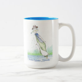 Caneca De Café Em Dois Tons Fishin' Lessons - Naturally! Coffee Mug