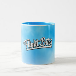 Caneca De Café Em Dois Tons Fita de Voo
