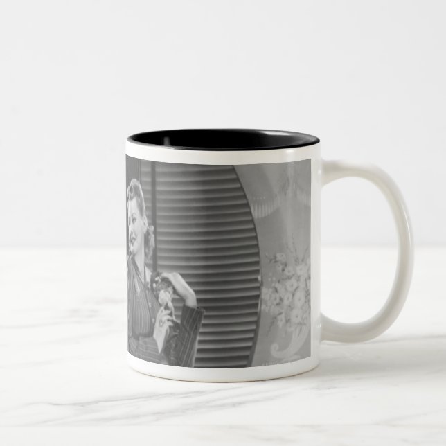 Caneca De Café Em Dois Tons Fixar (Direita)