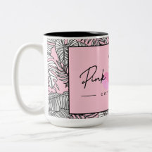 Flamingo Fan Mug de 15 oz