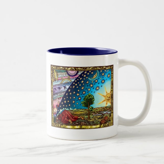 Caneca De Café Em Dois Tons Flammarion Dome Mug! INCRÍVEL (Direita)