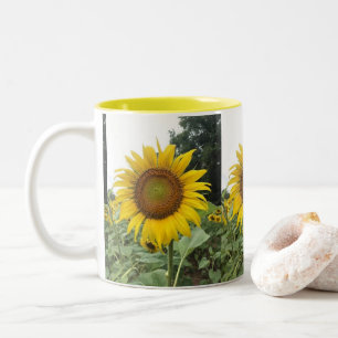CANECA DE CAFÉ EM DOIS TONS **FLOR GLORIOSO**