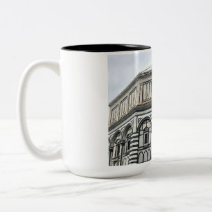 Caneca De Café Em Dois Tons Florença — O Batistério de San Giovanni Mug