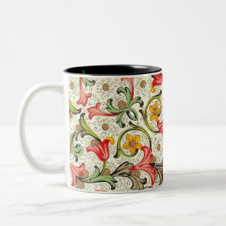 Caneca De Café Em Dois Tons Florentine Italiana Flourada
