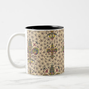 Caneca De Café Em Dois Tons Florentine Italiana Flourada