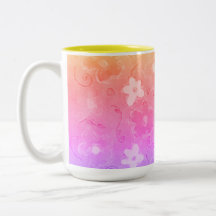 Flores Coloridas Desbotadas