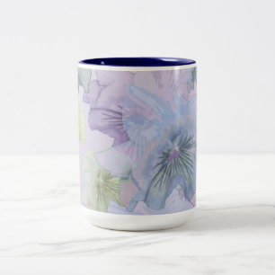 Caneca De Café Em Dois Tons Florescer