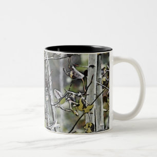 Caneca De Café Em Dois Tons Floresta de Álamo