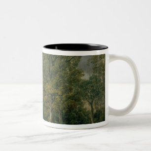 Caneca De Café Em Dois Tons Floresta de Thomas Gainsborough  Gainsborough,
