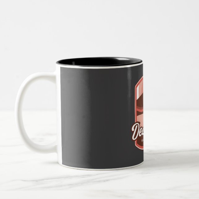 Caneca De Café Em Dois Tons Floresta Nacional Deschutes � Oregon (Esquerda)