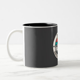 Caneca De Café Em Dois Tons Floresta Nacional olimpiadas