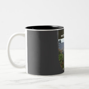 Caneca De Café Em Dois Tons Floresta Nacional Ozark