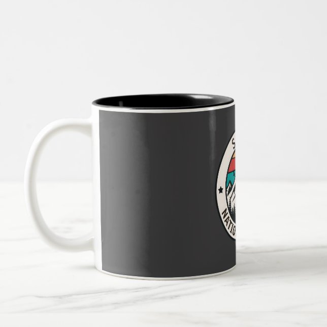 Caneca De Café Em Dois Tons Floresta Nacional Sumário (Esquerda)