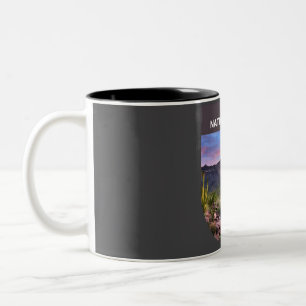 Caneca De Café Em Dois Tons Floresta Nacional Tonto - Arizona