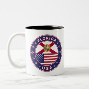 Caneca De Café Em Dois Tons Flórida