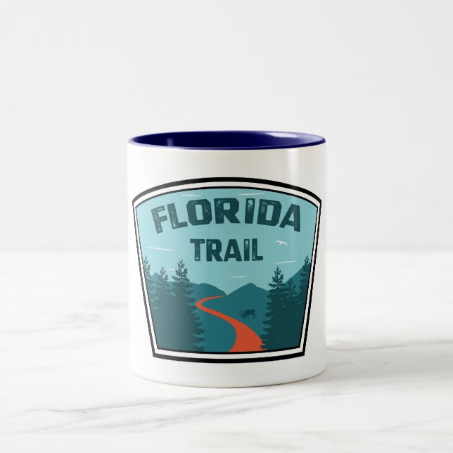 Caneca De Café Em Dois Tons Florida Trail (Centro)