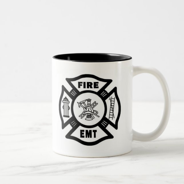 CANECA DE CAFÉ EM DOIS TONS FOGO EMT (Direita)