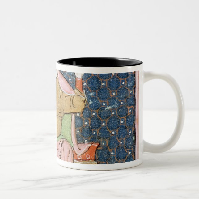 Caneca De Café Em Dois Tons Fol.57v janeiro: Janus (Direita)