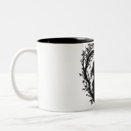 Caneca De Café Em Dois Tons Forest Fervor