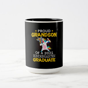 Caneca De Café Em Dois Tons Formando do Jardim de Infância 2021 Ortoso Unicom