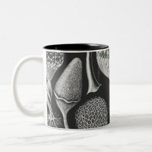 Caneca De Café Em Dois Tons Formas de arte