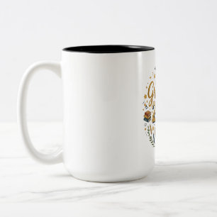 Caneca De Café Em Dois Tons Formatura Personalizada Turma de 2026 Família Pers
