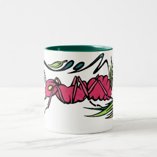 Caneca De Café Em Dois Tons Formiga