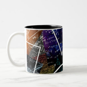 Caneca De Café Em Dois Tons Fórmula Matemática Mug Café