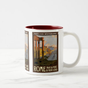 Caneca De Café Em Dois Tons Fórum Romano