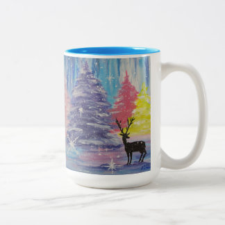 Caneca De Café Em Dois Tons Fosco de inverno