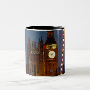 Caneca De Café Em Dois Tons Foto do Big Ben London Pro