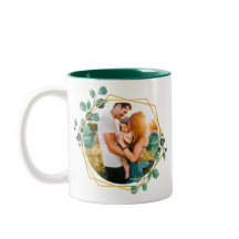 Foto Floral Floral Dupla Coffee Mug