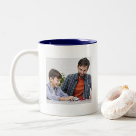 Caneca De Café Em Dois Tons Foto personalizada