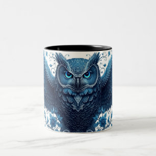 Caneca De Café Em Dois Tons Foto Personalizada Moderna Elegante Criar Você Mes