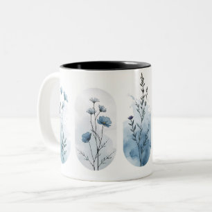 Caneca De Café Em Dois Tons Foto Personalizada Moderna Elegante Criar Você Mes