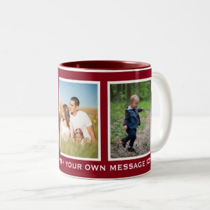 Caneca De Café Em Dois Tons Foto personalizada personalizada ou bicomponente 3