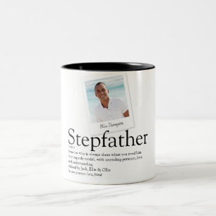 Caneca De Café Em Dois Tons Foto Stepdad Stepdad Definition