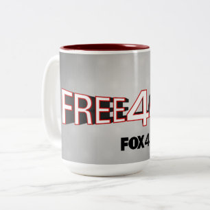 Caneca De Café Em Dois Tons FOX 4 Esporte Livre 4 Todos os Canhões