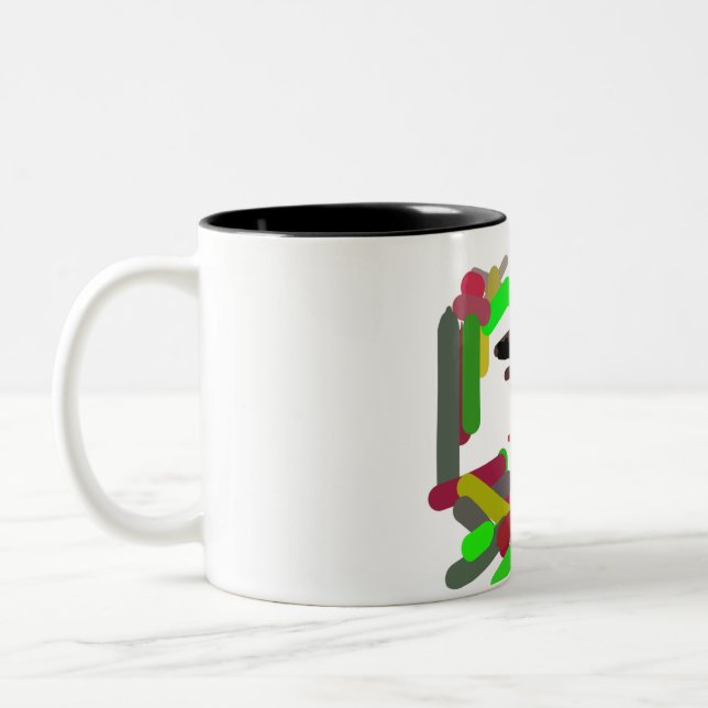 Caneca De Café Em Dois Tons Fox de outono (Esquerda)