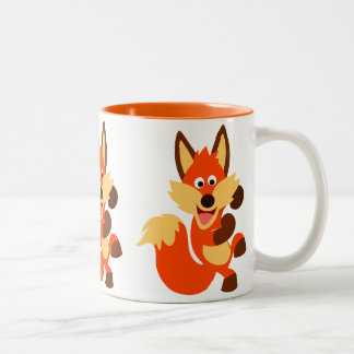 Caneca De Café Em Dois Tons Fox Mug Fox
