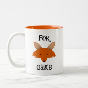 Caneca De Café Em Dois Tons Fox Sake