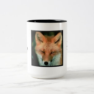 Caneca De Café Em Dois Tons Foxy Mug